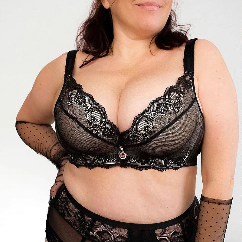 LOVILDS™ Supportive Lace Bra for a Lifted, Shaped Look