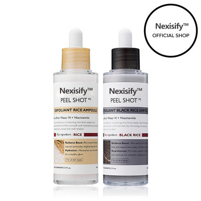 Sale Happening Now:70%OFF🔥 Dr.Melaxin Peel Shot Glow Rice Ampoule Duo