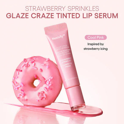 Glaze Craze Tinted Lip Serum| Visibly Plump & High Shine