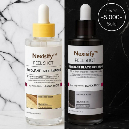 Sale Happening Now:70%OFF🔥 Dr.Melaxin Peel Shot Glow Rice Ampoule Duo