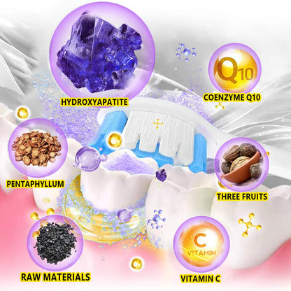 QIAWI™TeethRestoration Mineral Powder🦷Obtain American Dental Association (ADA) Certification (Treats periodontitis and mouth ulcers, prevents tooth loss, and repairs gum recession）