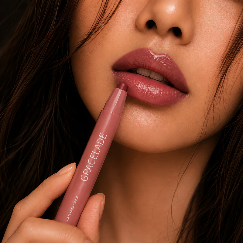 Gracelade 2-in-1 Lip Liner & Nourishing Balm – Reusable Smooth Lip Definer | Buy 1 Get 1 Free
