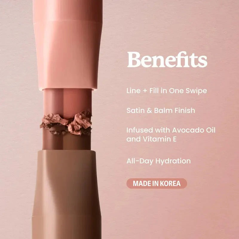 Gracelade Lip Definer - 2-in-1 Lip Liner & Balm