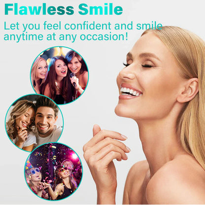 🦷TAILEDEN® Multi-Functional ThermoFlex Silicone Denture Set – For Eating, Smiling, and Daily Comfort😁